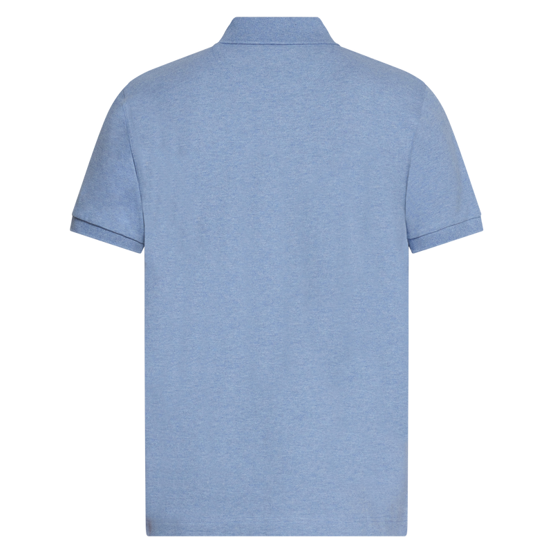 NickySI Pocket Polo Polo - Calm blue melange