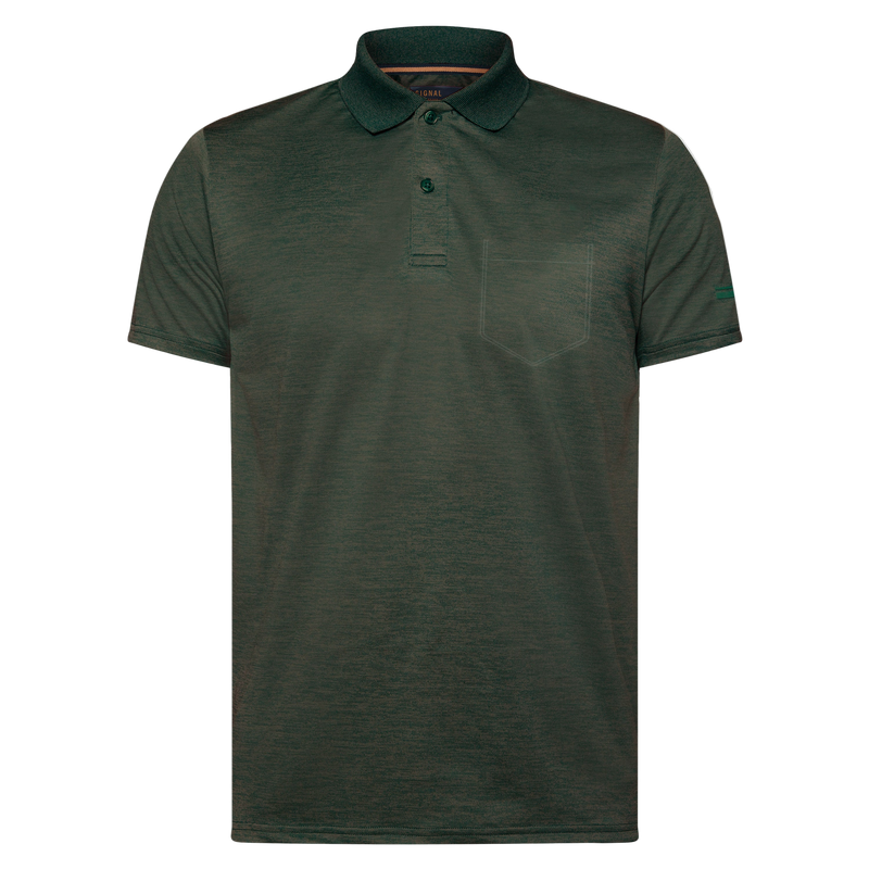ThomasSI Pocket Tech Polo - Beluga green
