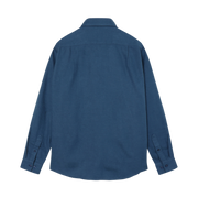BendixSi Flannel L/S Shirts - Blue Largo Melange