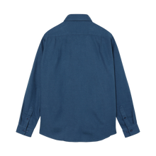 BendixSi Flannel L/S Shirts - Blue Largo Melange