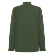 BendixSi Flannel L/S Shirts - Beluga green melange