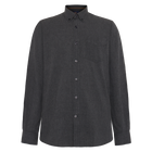 BendixSi Flannel L/S Shirts - Gray Volcano Melange