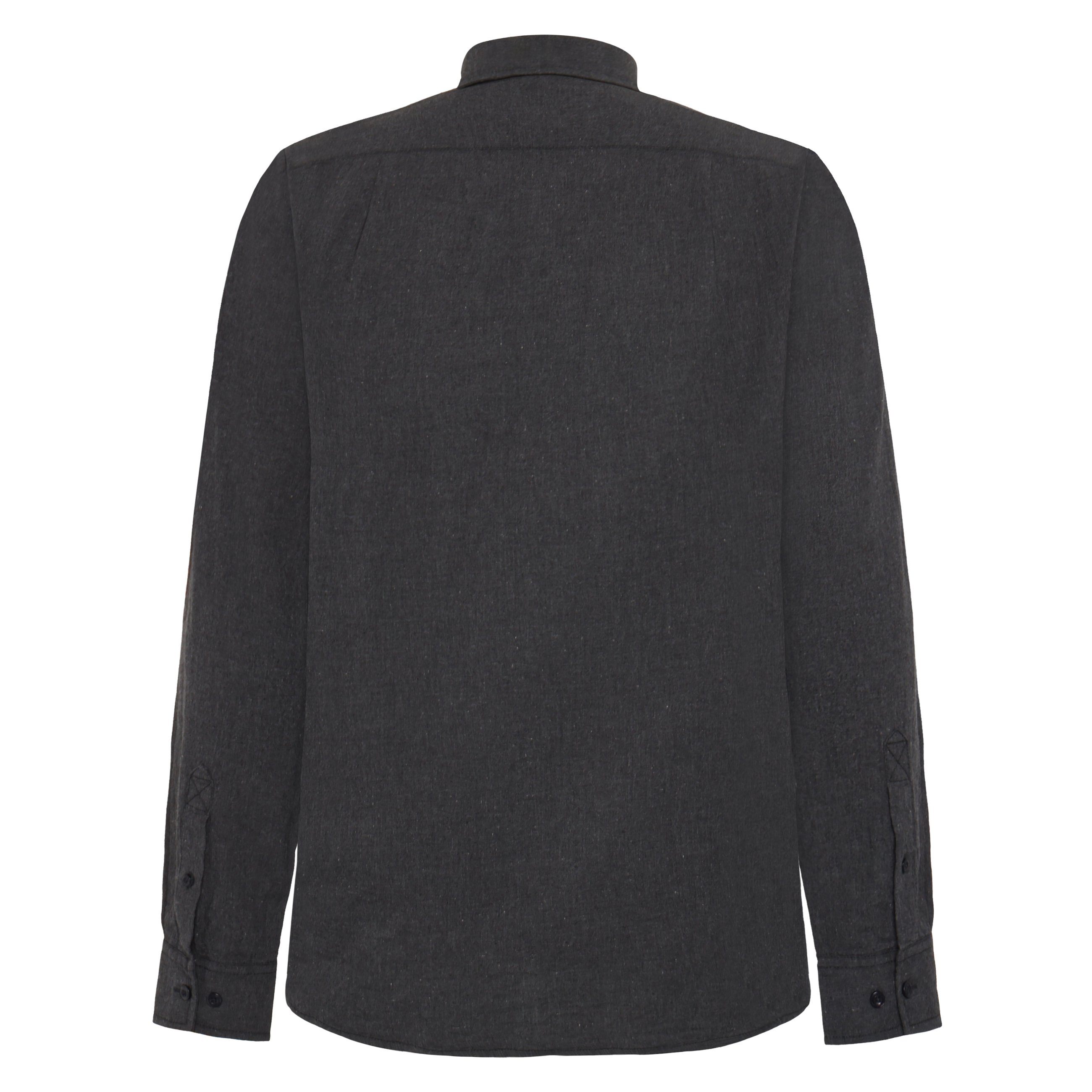 BendixSi Flannel L/S Shirts - Gray Volcano Melange