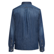 BrandonSi Denim L/S Shirts - Slate blue