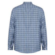 BerrySi Grid L/S Shirts - Blue Autumn