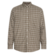 BerrySi Grid L/S Shirts - Beluga green