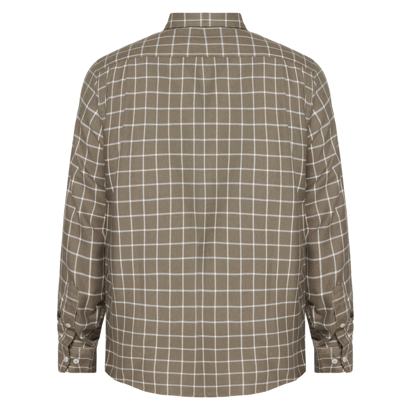 BerrySi Grid L/S Shirts - Beluga green
