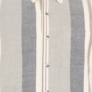 BoulderSi V-Stripe L/S Shirts - Brown Otter