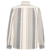 BoulderSi V-Stripe L/S Shirts - Brown Otter