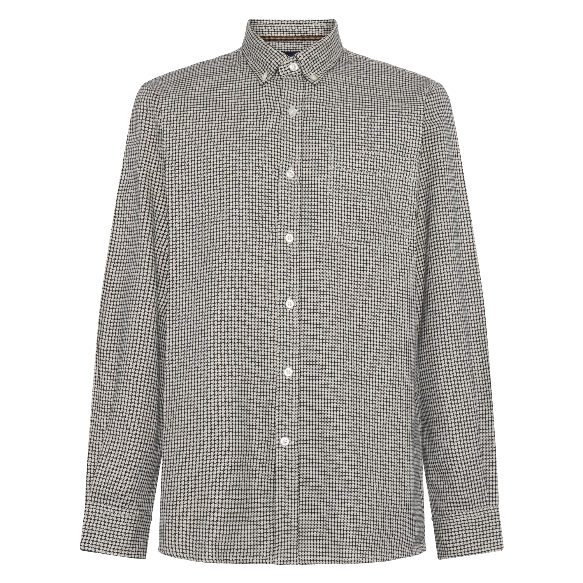 BlairSi Mini Check L/S Shirts - Black
