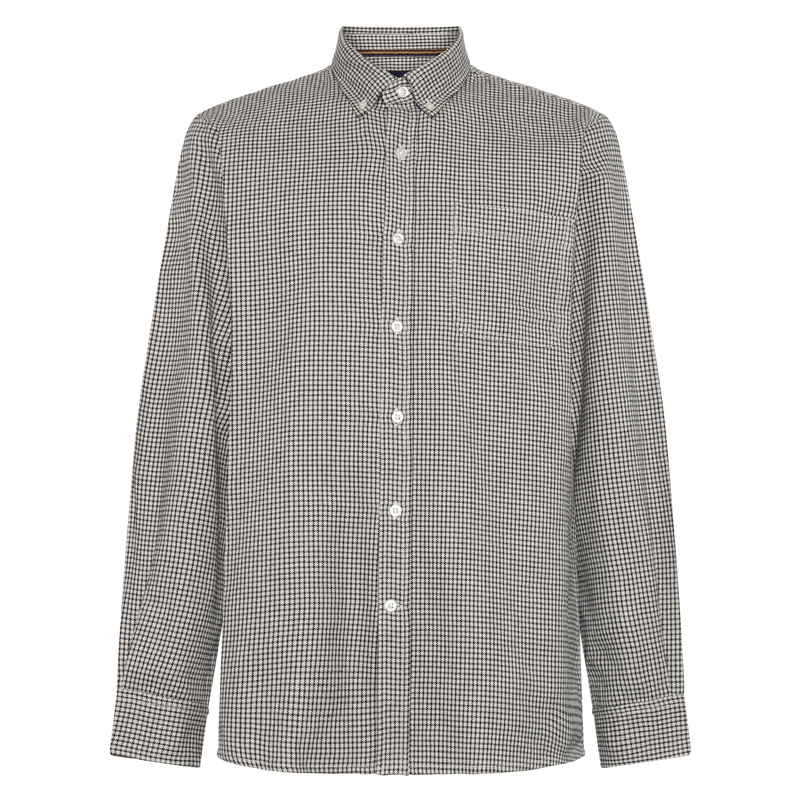 BlairSi Mini Check L/S Shirts - Black