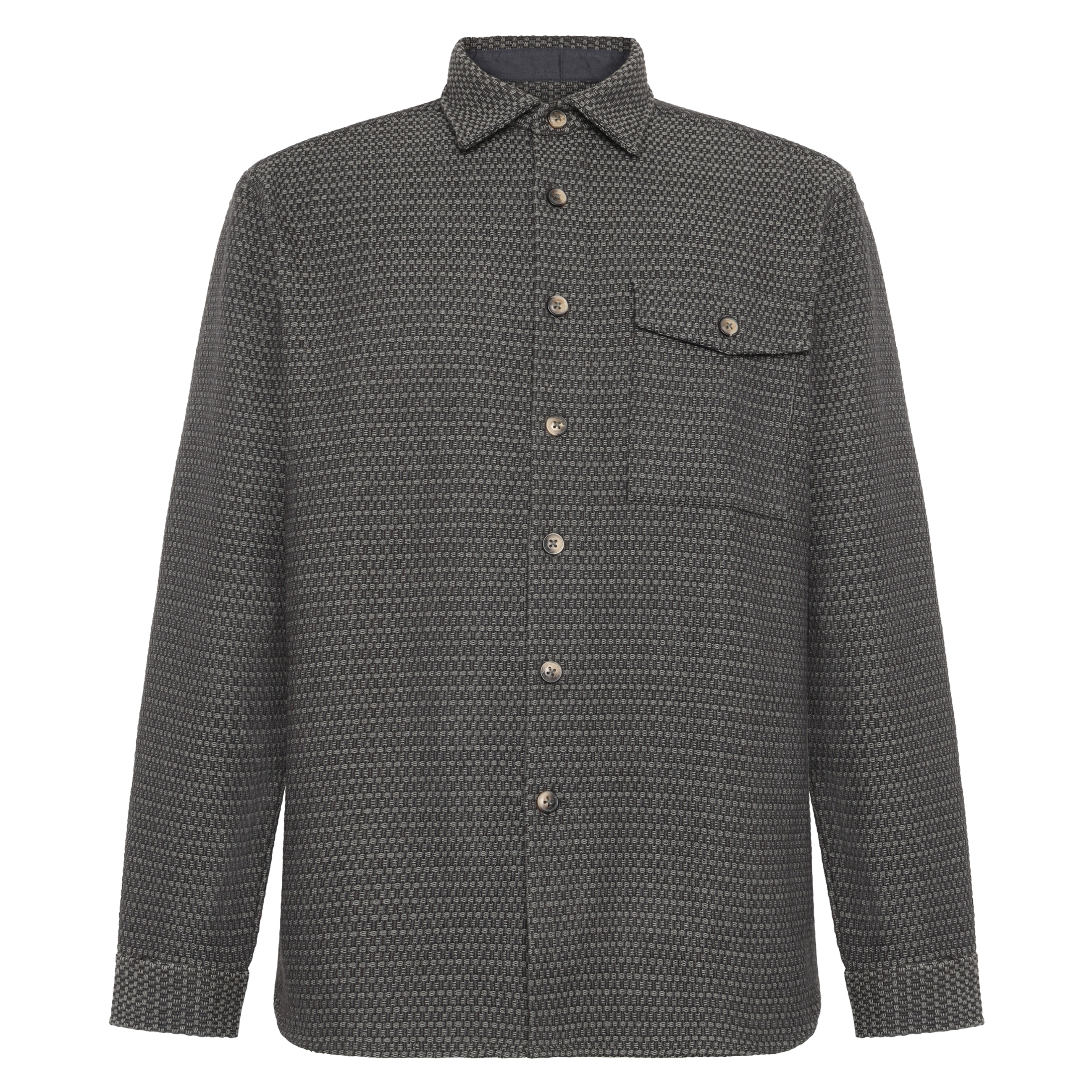 PalmerSi Basket Overshirt - Gray Volcano