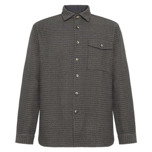 PalmerSi Basket Overshirt - Gray Volcano