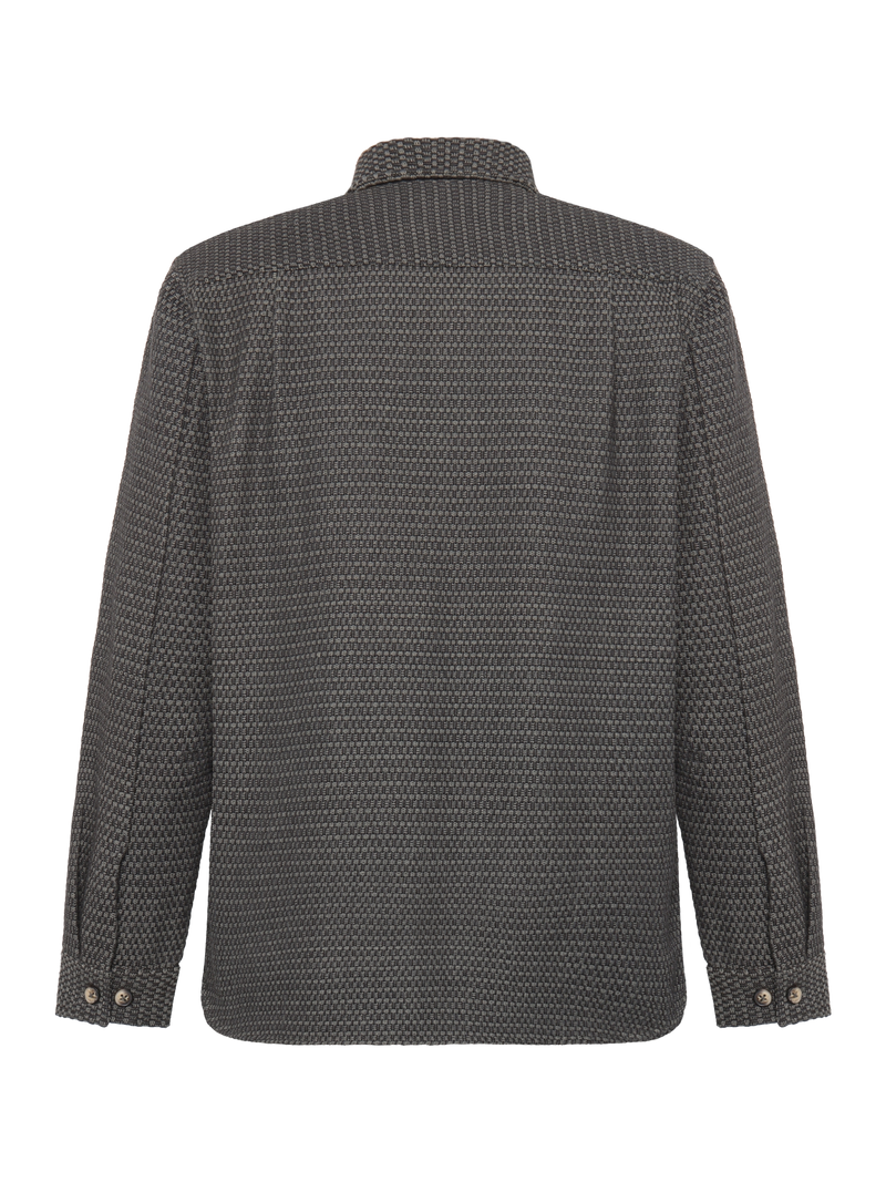 PalmerSi Basket Overshirt - Gray Volcano