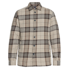 BinzerSi Jumbo Overshirt - Brown Bark