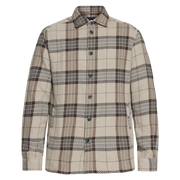BinzerSi Jumbo Overshirt - Brown Bark