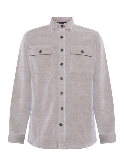 BullerSi Cord Overshirt - Coffee Liquer