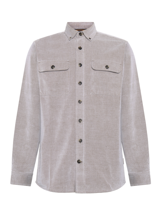 BullerSi Cord Overshirt - Coffee Liquer