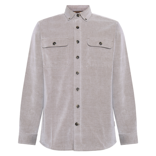 BullerSi Cord Overshirt - Coffee Liquer