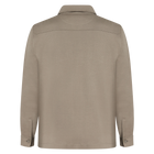 BertleSi Zip Overshirt Sweatshirt - Smokey Olive