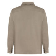 BertleSi Zip Overshirt Sweatshirt - Smokey Olive