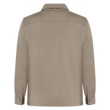 BertleSi Zip Overshirt Sweatshirt - Smokey Olive