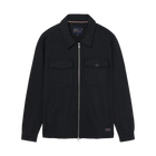 BertleSi Zip Overshirt Sweatshirt - Black