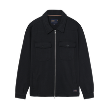 BertleSi Zip Overshirt Sweatshirt - Black