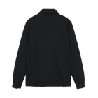 BertleSi Zip Overshirt Sweatshirt - Black
