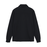 BertleSi Zip Overshirt Sweatshirt - Black