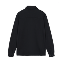 BertleSi Zip Overshirt Sweatshirt - Black