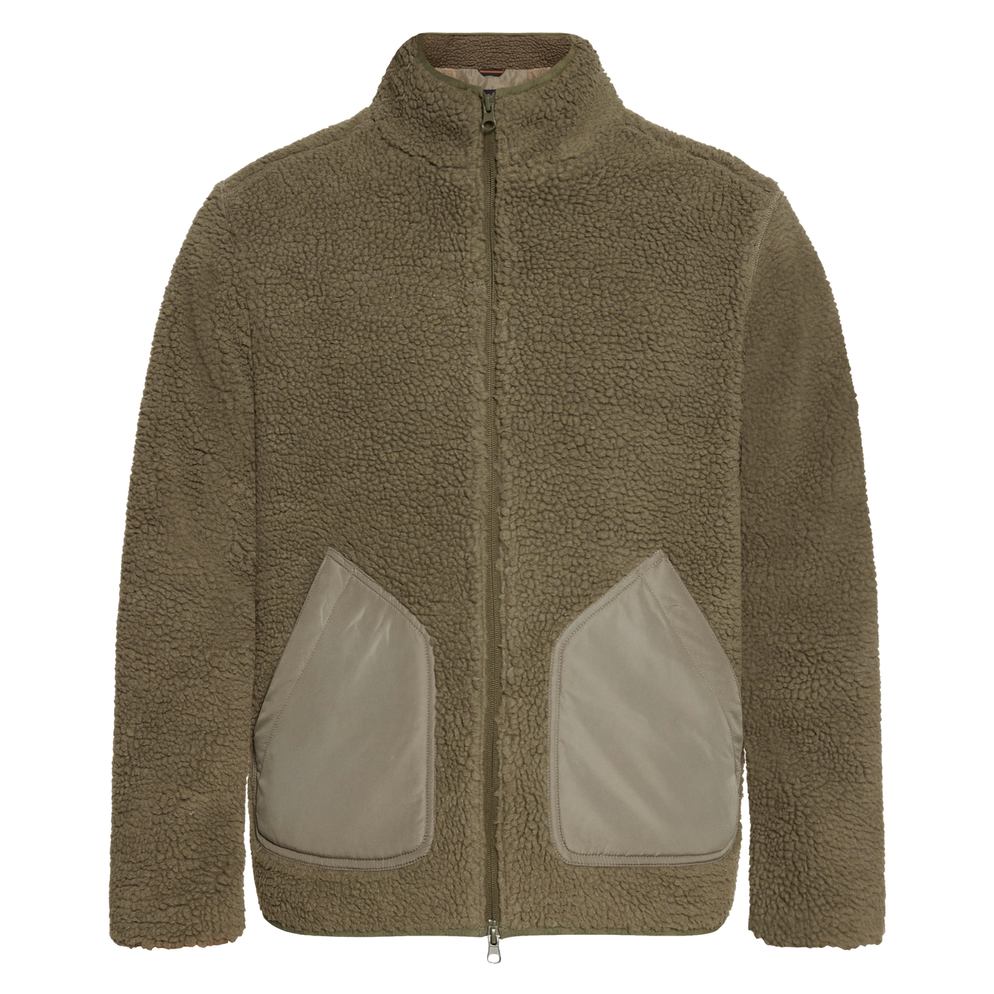 AlbertSi Teddy Fleece - Smokey Olive