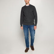 KalleSI Structure Crew + - Deep grey melange
