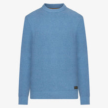 KalleSI Structure Crew + - Calm blue melange