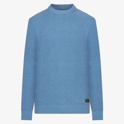 KalleSI Structure Crew + - Calm blue melange