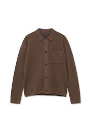 KunoSi Knit Shirt - Cocoa Brown