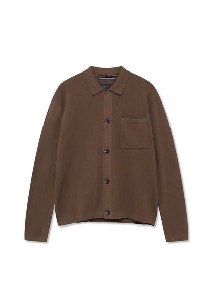 KunoSi Knit Shirt - Cocoa Brown