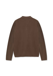 KunoSi Knit Shirt - Cocoa Brown