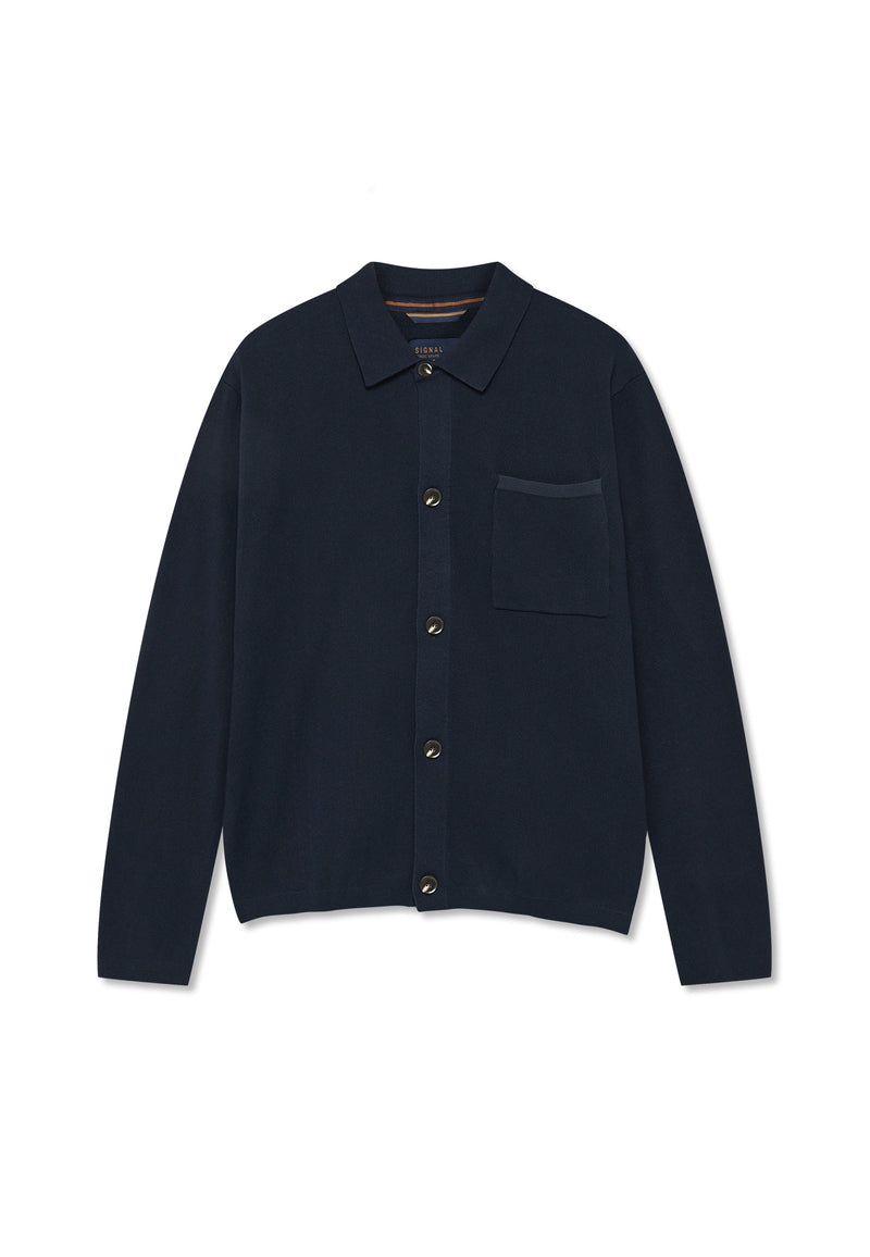 KunoSi Knit Shirt - Deep Marine