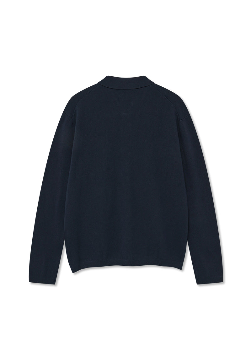 KunoSi Knit Shirt - Deep Marine