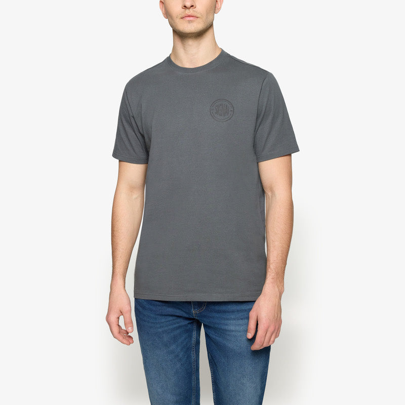 ParkSi Chest Print + - Shadow grey