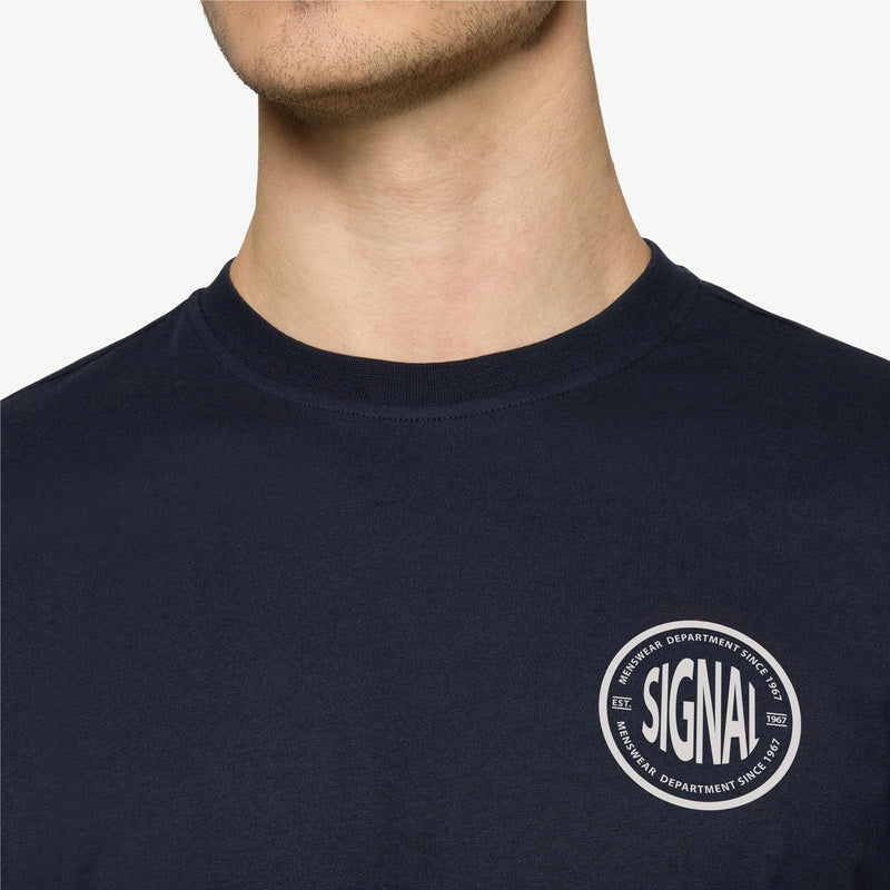 ParkSi Chest Print + - Deep Marine