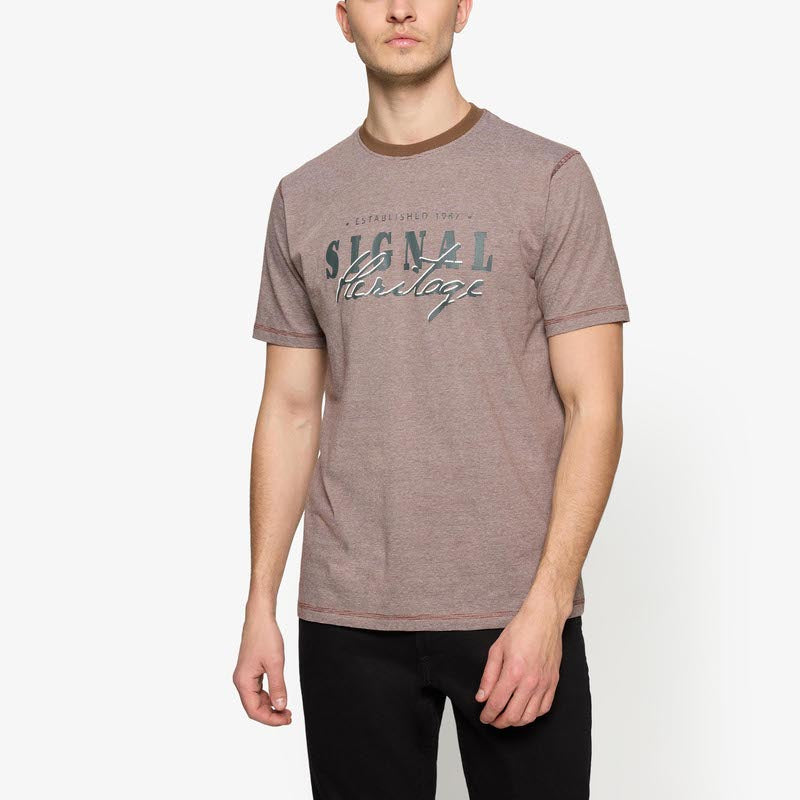 PorterSi Graphic Mini Stripe - Cocoa Brown