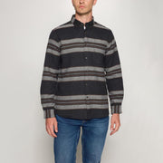 StanSi Boucle Stripe - Shadow Grey Mel