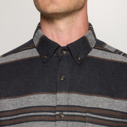 StanSi Boucle Stripe - Shadow Grey Mel