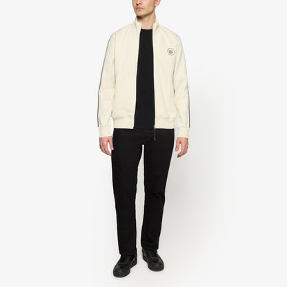 MattsSi Zip Sweat Cardigan - Ivory Cream