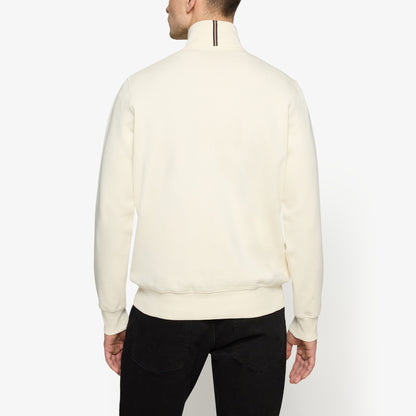 MattsSi Zip Sweat Cardigan - Ivory Cream
