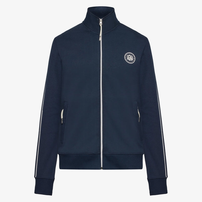 MattsSi Zip Sweat Cardigan - Deep Marine