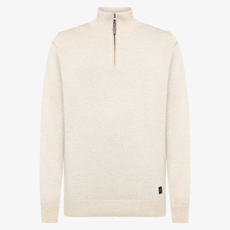 KlausSI Halfzip + - Egret Dust Mel