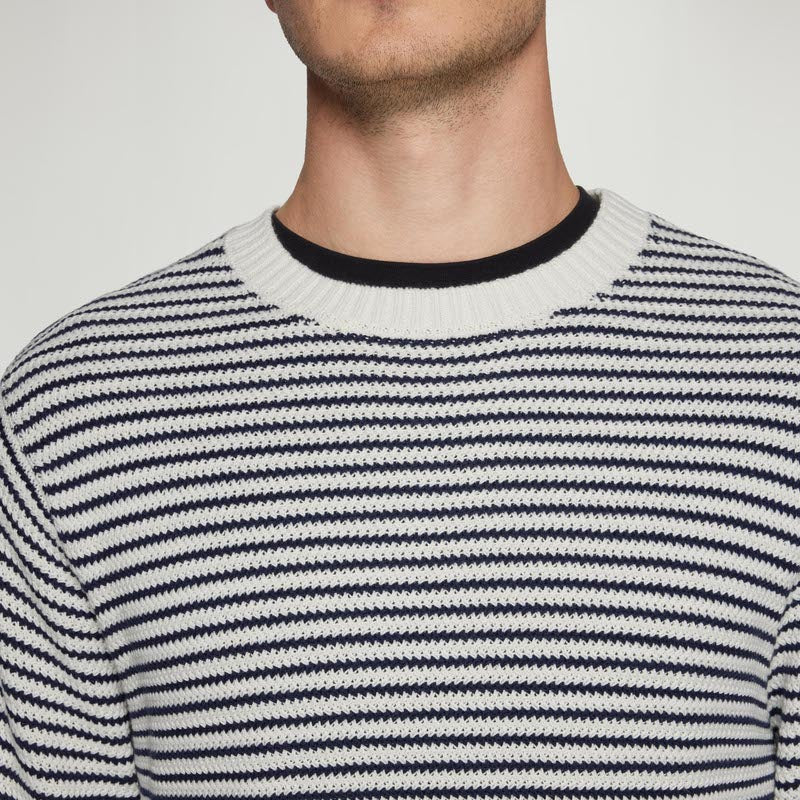 ColinSi Striped Knit - Egret Dust